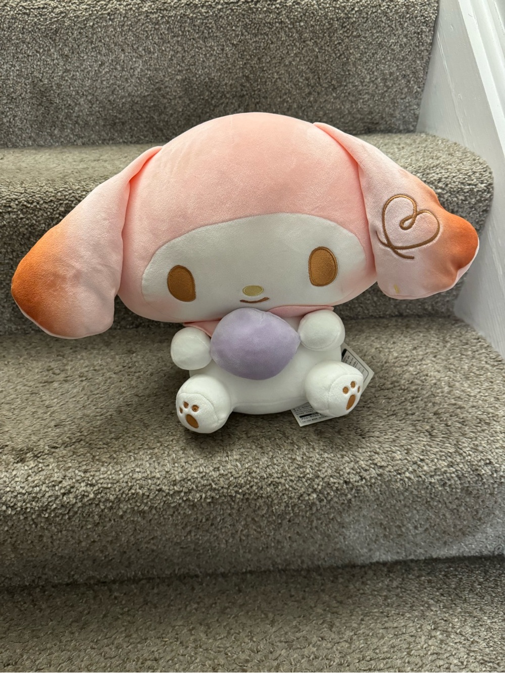My Melody marshmallow Plush Fluffy Toy Sanrio Furyu NWT